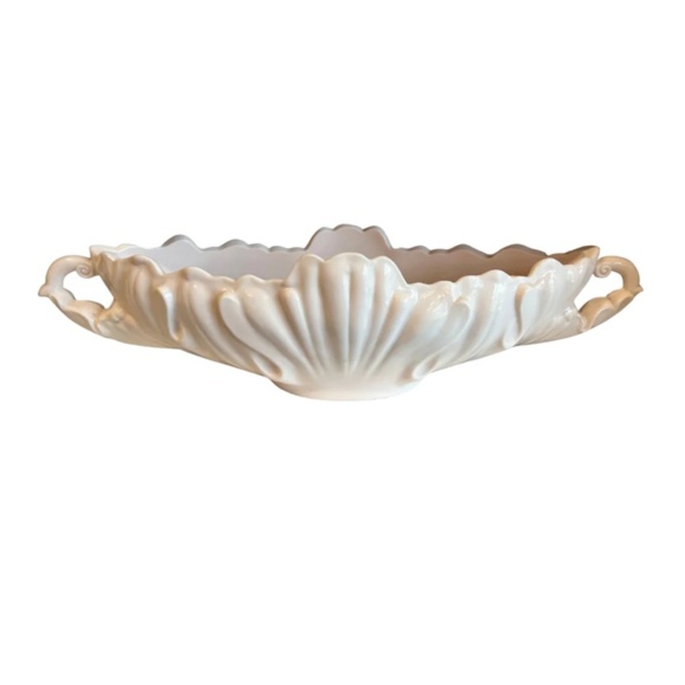 JEANETTE GLASS SHELL PINK gondola‎ dish